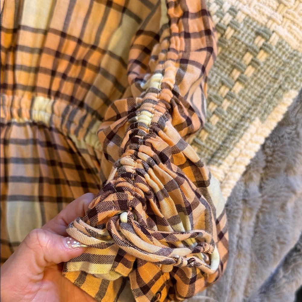NWT Free People button up shirt - Picture 3 of 10
